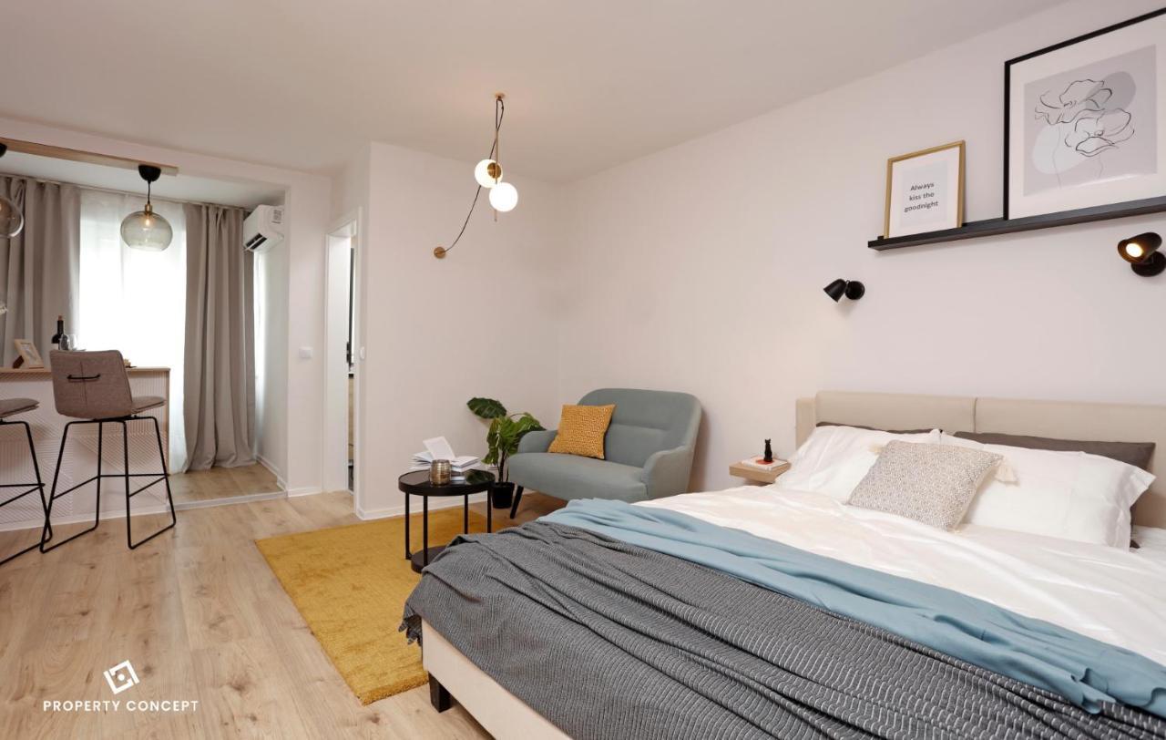 Bright & Relaxing Stay Studio Bucureşti Exterior foto