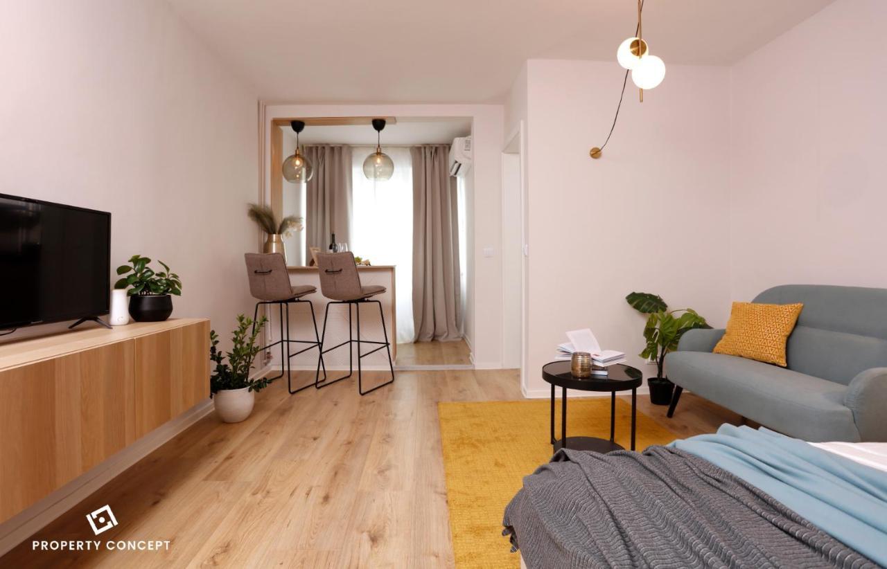 Bright & Relaxing Stay Studio Bucureşti Exterior foto